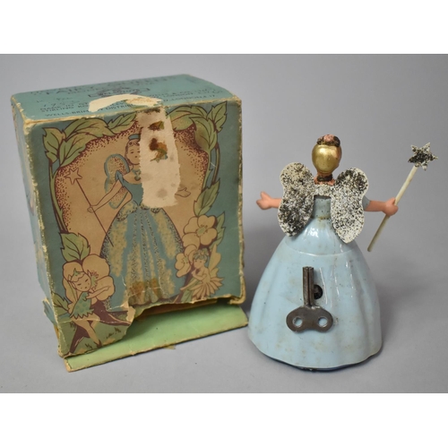 94 - A Vintage Novelty Mechanical Fairy Queen, Model no.9/16, Given Christmas 1953, with Original Box but... 