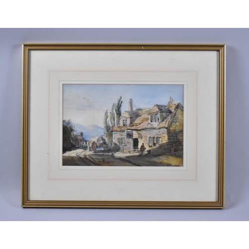 122 - A Framed Watercolour, 'Avonbank, Stratford Upon Avon', 24.5x16.5cms