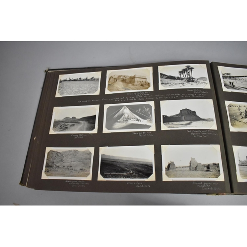 68 - A Large Album Containing over 400 Monochromatic Photographs Etc, Circa 1920-1930 to include Egypt, M... 