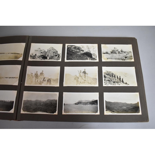 68 - A Large Album Containing over 400 Monochromatic Photographs Etc, Circa 1920-1930 to include Egypt, M... 