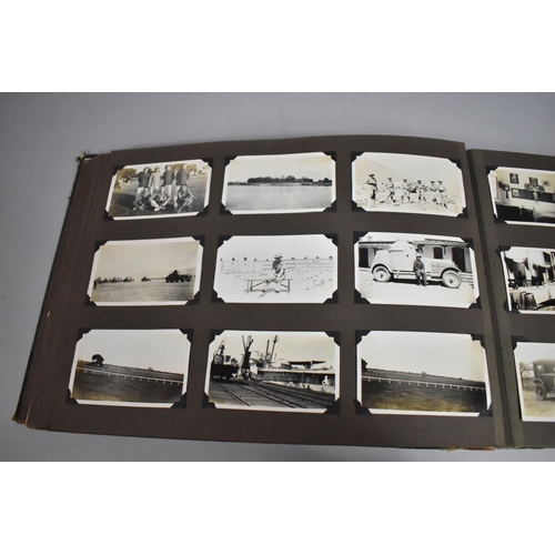 68 - A Large Album Containing over 400 Monochromatic Photographs Etc, Circa 1920-1930 to include Egypt, M... 