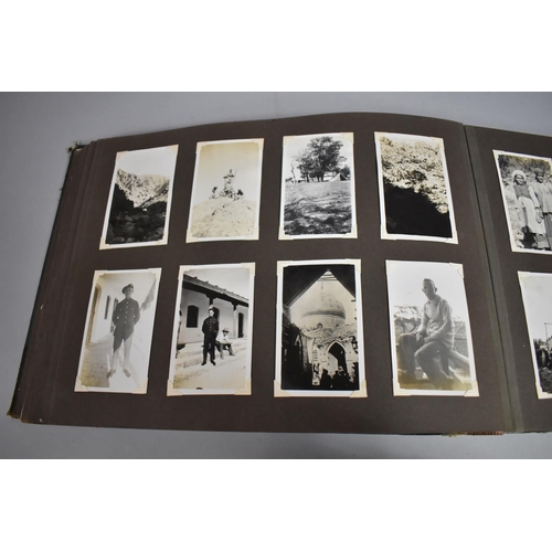 68 - A Large Album Containing over 400 Monochromatic Photographs Etc, Circa 1920-1930 to include Egypt, M... 