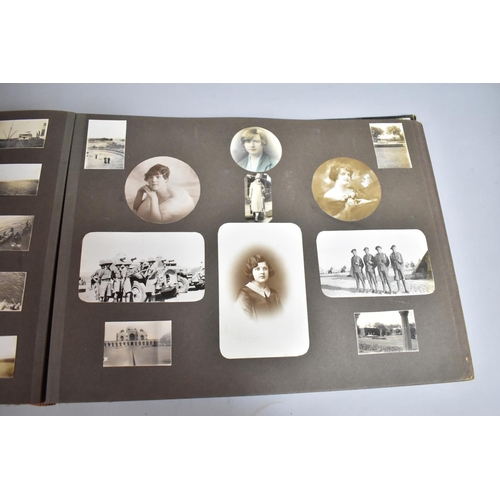 68 - A Large Album Containing over 400 Monochromatic Photographs Etc, Circa 1920-1930 to include Egypt, M... 