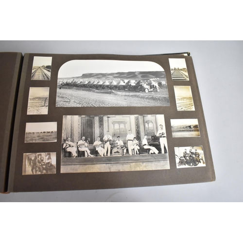 68 - A Large Album Containing over 400 Monochromatic Photographs Etc, Circa 1920-1930 to include Egypt, M... 