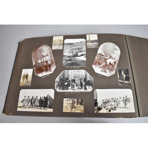 68 - A Large Album Containing over 400 Monochromatic Photographs Etc, Circa 1920-1930 to include Egypt, M... 