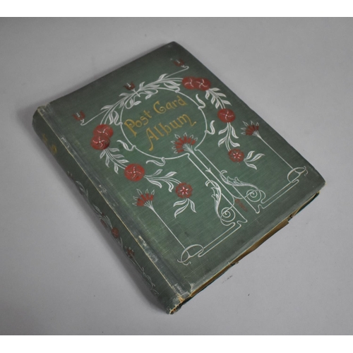 69 - An Edwardian Postcard Album to include Collection of Military Royal Fusiliers, WWI Etc together with... 