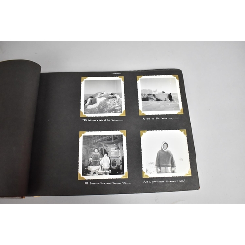 70 - A Vintage Album Containing 85 Monochromatic Photographs to include Royal Canada Air Force, Jersey Ro... 