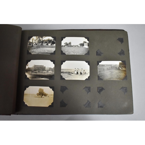 81 - An Album Containing Over 200 Vintage Photographs of Military Campaigns, India, Military Vehicle Cras... 