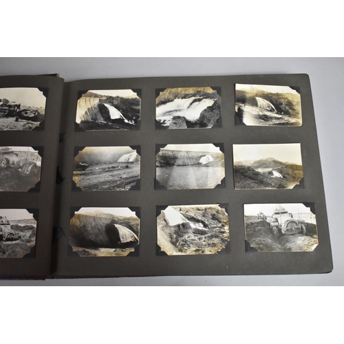 81 - An Album Containing Over 200 Vintage Photographs of Military Campaigns, India, Military Vehicle Cras... 