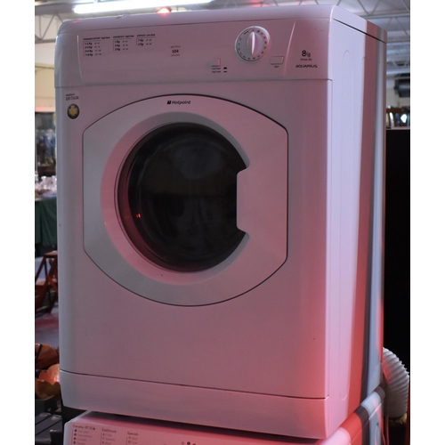 504 - A Hotpoint Aquarius 8kg Tumble Dryer, TVHM-80