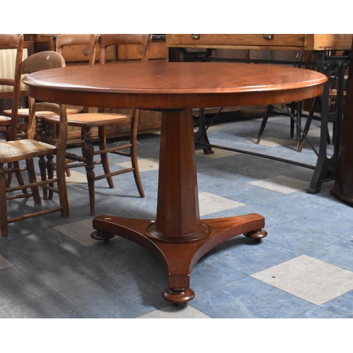 530 - A Restored Mahogany Circular Loo Table, 103cm Diameter