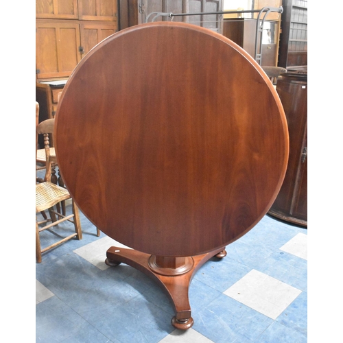 530 - A Restored Mahogany Circular Loo Table, 103cm Diameter