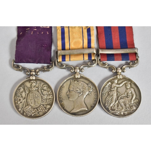 71 - A  Victorian Medal Group Comprising a Victorian India General Service Medal with 'Perak' Bar Awarded... 