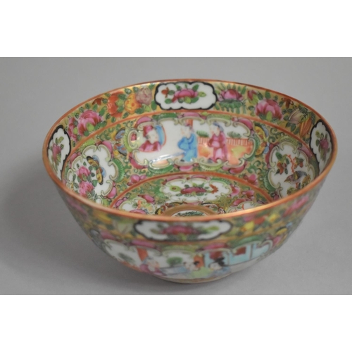 368 - A 19th Century Chinese Canton Famille Rose Bowl, 14cms Diameter