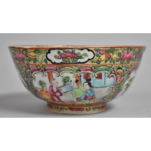 368 - A 19th Century Chinese Canton Famille Rose Bowl, 14cms Diameter