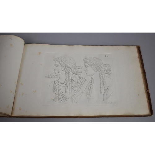 211 - A Bound Volume, Engravings of The Works of Johann Joachim Winklemann, 1717-1768, German Art Historia... 