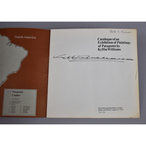 205 - A Signed Catalogue of an Exhibition of Paintings of Patagonia by Kyffin Williams, Royal National Eis... 