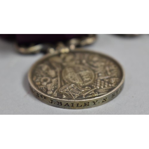 71 - A  Victorian Medal Group Comprising a Victorian India General Service Medal with 'Perak' Bar Awarded... 