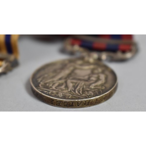 71 - A  Victorian Medal Group Comprising a Victorian India General Service Medal with 'Perak' Bar Awarded... 