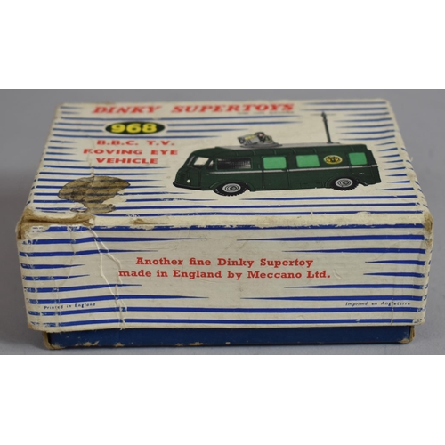 11 - A Boxed 968 Dinky Supertoys B.B.C. T.V. Roving Eye Vehicle with the Aeriel. Model G Box G