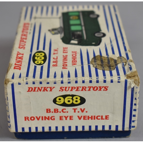 11 - A Boxed 968 Dinky Supertoys B.B.C. T.V. Roving Eye Vehicle with the Aeriel. Model G Box G