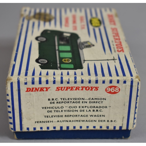 11 - A Boxed 968 Dinky Supertoys B.B.C. T.V. Roving Eye Vehicle with the Aeriel. Model G Box G