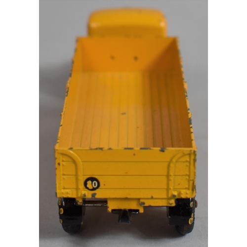 15 - A Boxed Dinky Supertoys 521 Bedford Articulated Lorry in Yellow with Black Hubs. Models G Boxes F