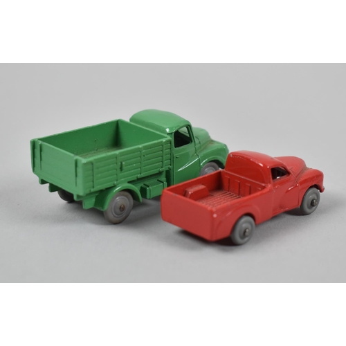 28 - Two Boxed Dublo Dinky Toys, Austin Lorry 064 and Morris Pickup 065