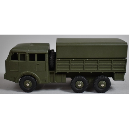 Dinky Toys 1/43 - Camion Militaire Berliet Tous Terrains - Réf 818 - Fabrication Française - Occasion