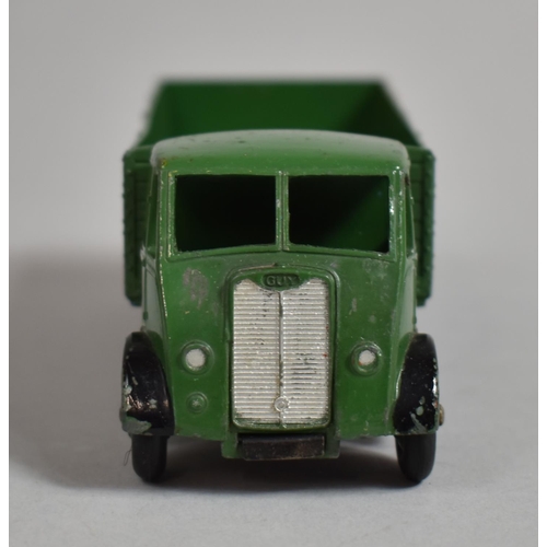 48 - An Unboxed Dinky Supertoys 511 Guy 4-ton Lorry in Green with Green Hubs. Model VG