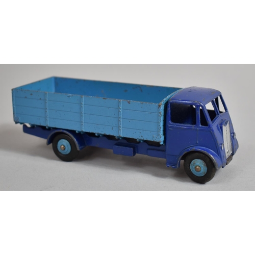 49 - An Unboxed Dinky Supertoys 511 Guy 4-ton Lorry in Two Tone Blue with Light Blue Hubs. Model VG