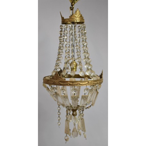 454 - An Early 20th Century Chandelier