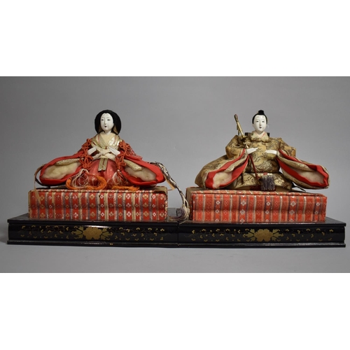 77 - A Pair of Japanese Hina 