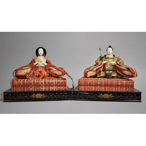 77 - A Pair of Japanese Hina 