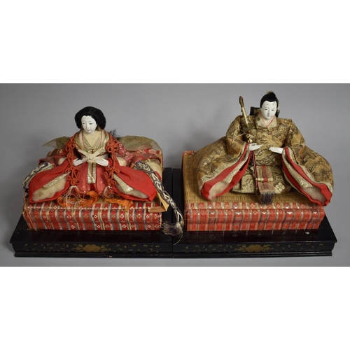 77 - A Pair of Japanese Hina 