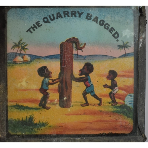 64 - A Large Collection of Victorian Coloured Magic Lantern Slides, Various Part Sets to include Slavery,... 