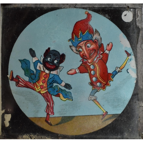 65 - A Collection of Victorian Coloured Magic Lantern Slides. Several Part Sets to include Cinderella, St... 