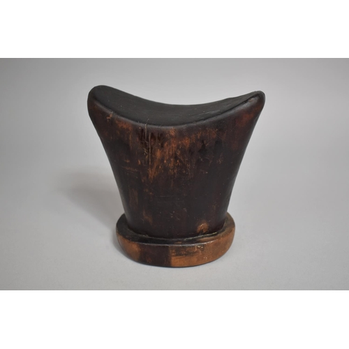 94 - An African Carved Wooden Tribal Head Rest, Early 20th Century, 16cms High