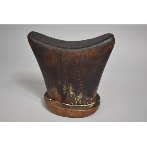 94 - An African Carved Wooden Tribal Head Rest, Early 20th Century, 16cms High