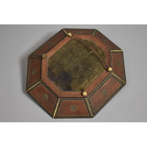 98 - A Late 19th/Early 20th Century Anglo Indian Visakhapatnam Octagonal Bowl with Inlaid Mosaic Work Dec... 