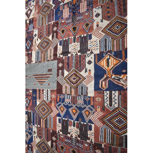 239 - A Very Large Patterned Woollen Carpet Square, 476x295cm