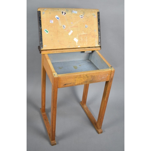 65 - A Vintage Child's Desk, 51cm wide