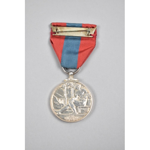 125 - A Cased Imperial Service Medal Awarded to Albert Edward Cole