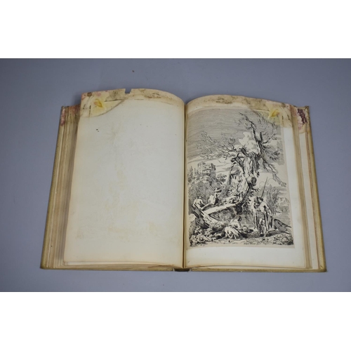 83 - A 19th Century Bound Volume, the Spine Titled 'Etchings by Old Masters' Containing Affixed and Loose... 