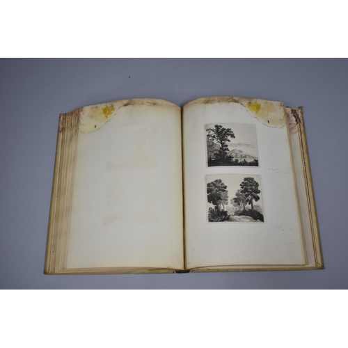 83 - A 19th Century Bound Volume, the Spine Titled 'Etchings by Old Masters' Containing Affixed and Loose... 