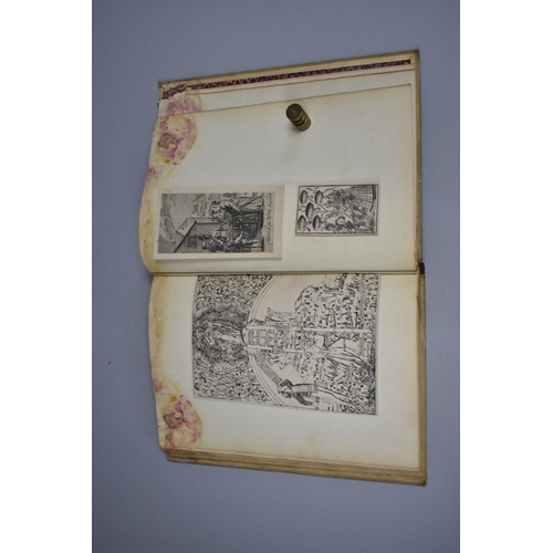 83 - A 19th Century Bound Volume, the Spine Titled 'Etchings by Old Masters' Containing Affixed and Loose... 