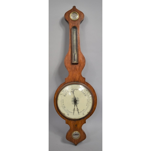 107 - An Early 19th Century Rosewood Mercury Barometer with a 10