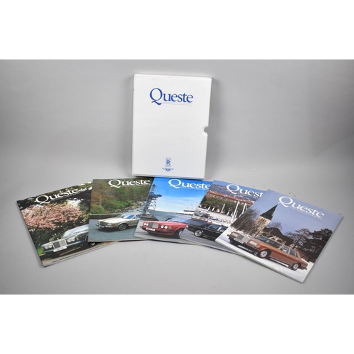 156 - A Collection of Five Rolls Royce Queste Magazines