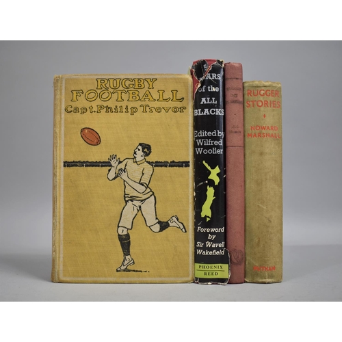 166 - A Collection of Four Vintage Books relating to Rugby