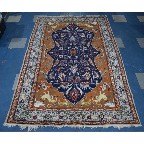 486 - A Farahan Hand Made Rug, 251 x 163cms